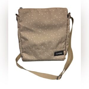 Dakine Beige Patterned Crossbody Travel Bag